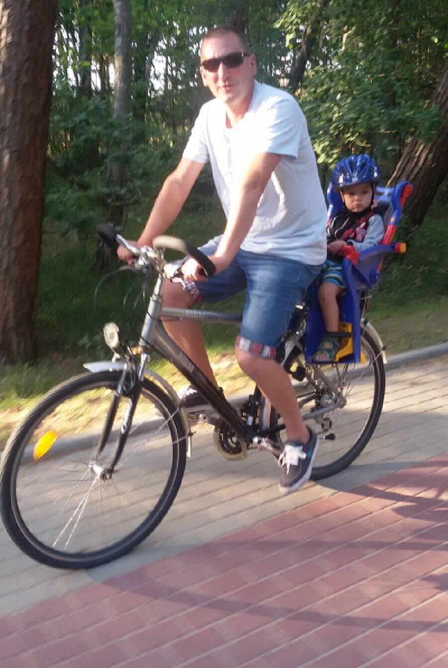 Ścieżka rowerowa w Wiciu nad morzem